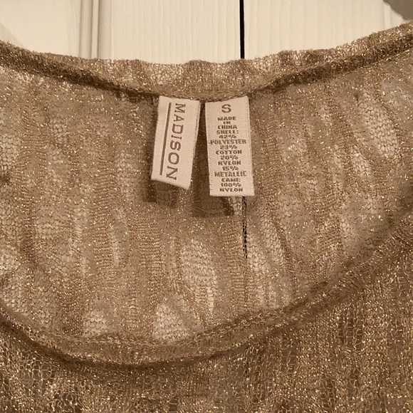 Madison Gold Blouse - Picture 4 of 4